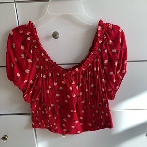 Short Sleeve Crop Top